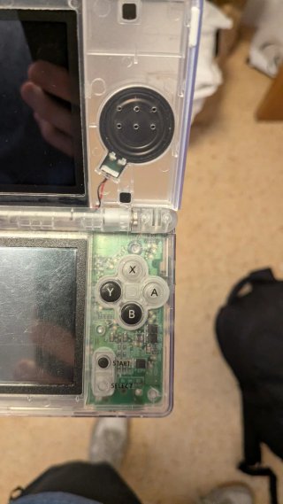 Nintendo DS Lite Carcasa Transparente