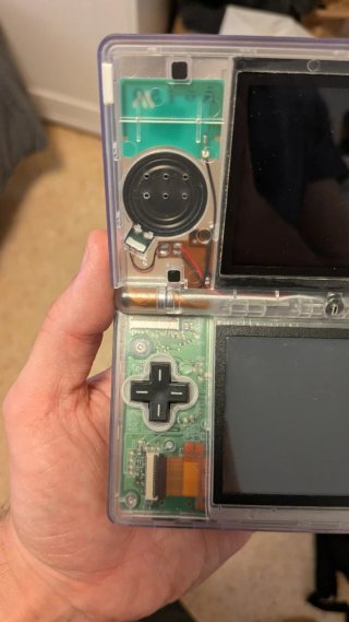 Nintendo DS Lite Carcasa Transparente