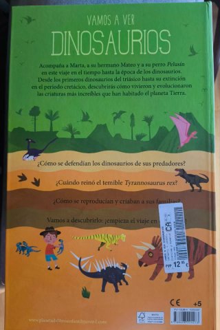 Vamos a ver dinosaurios : un viaje al pasado qu...