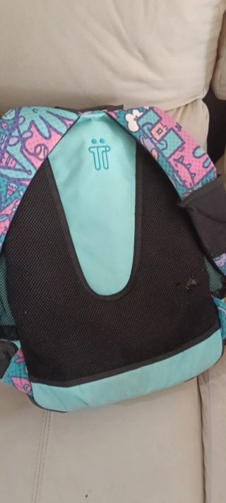 Mochila Totto con estampado divertido