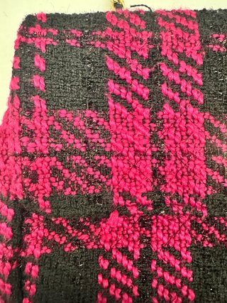 Borsa elegante bouclé stile Chanel