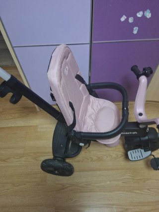 Triciclo infantil rosa Kinderkraft