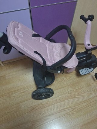 Triciclo infantil rosa Kinderkraft