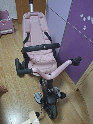 Triciclo infantil rosa Kinderkraft
