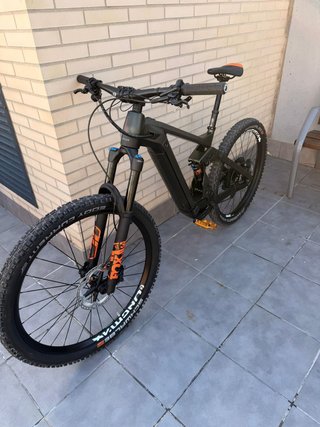 Bicicleta eléctrica doble suspensión E-MTB