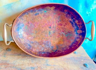 Olla Cobre Vintage con Asas