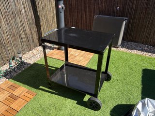 Carrello barbecue nero per MAC