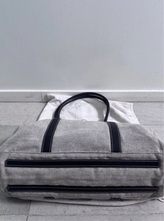 Borsa Prada Beige Tela e Pelle