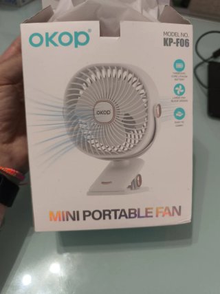 Ventilador portátil OKOP KP-F06