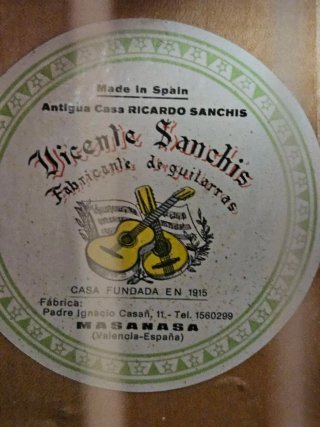 Guitarra Flamenca Vicente Sanchís