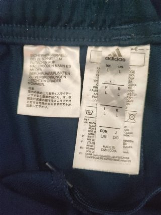 Pantalone Adidas Blu Tg. L