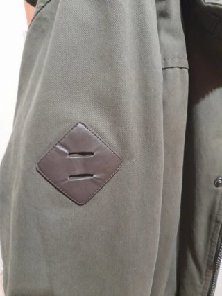 Parka estilo militar verde hombre + OBSEQUIO.