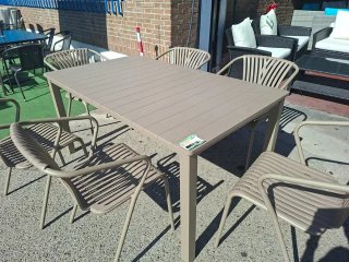 Conjunto Comedor Terraza Jardín NUEVO