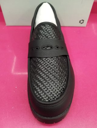 Pull&Bear Mocasines Negros Hombre