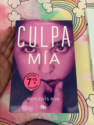 Libro Culpa Mía de Mercedes Ron