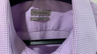 Camisa Morada Manga Corta