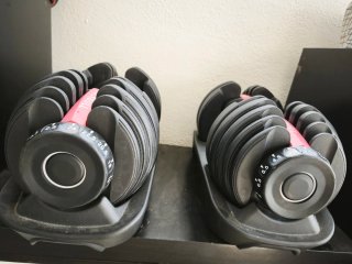 2 Mancuernas Ajustables Rockbull 24 kg,