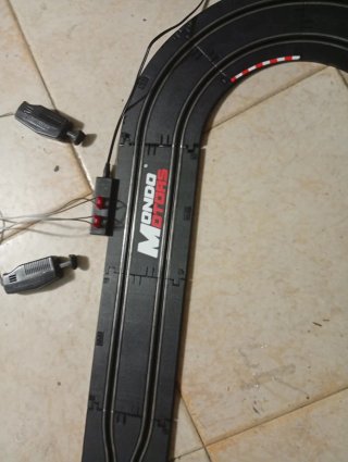 Pista elettrica auto Fiat 500