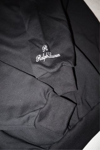 Sudadera Polo Ralph Lauren Negra Oso
