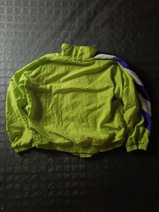 Cortavientos Fili Rafaeli verde y morado