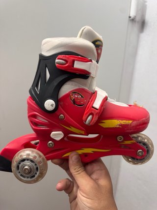 Patines infantiles rojos Talla de la 27 a la 30