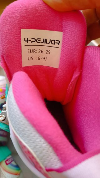 Patines de niña unicornio talla ajustable (26-29)