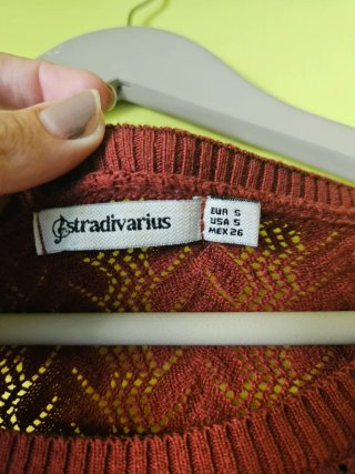 Jersey Stradivarius Rojo