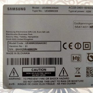 Se Vende Placa Main TV Samsung BN41-02575A