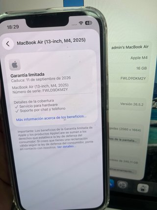 Apple MacBook Air (2025) 13.6" Retina, Chip#9DKM2Y