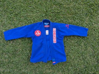 Kimono Infantil Gracie Barra Azul Y4