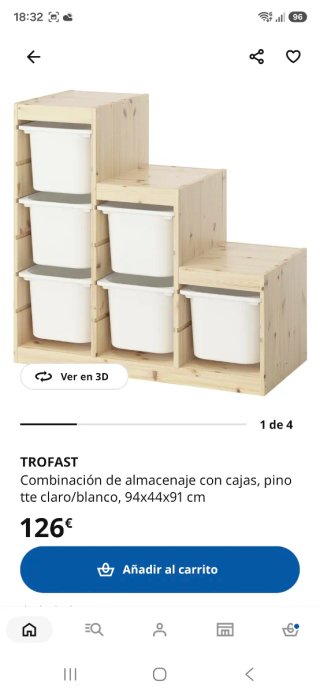 Mueble Infantil almacenaje Ikea