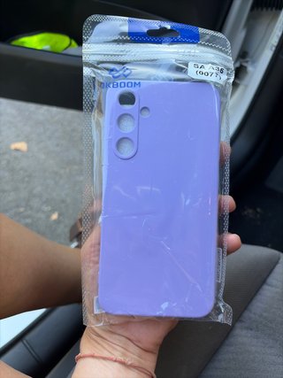 Funda Silicona Samsung Galaxy A35 5G Morada