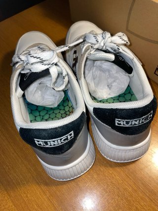 Zapatillas Munich Mujer Marrón y Blanco