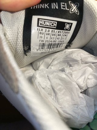 Zapatillas Munich Mujer Marrón y Blanco