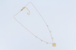 Collar Corazón Oro 18k.Oro 18 K.Ref:043-02-00125