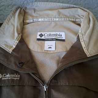 Chaqueta COLUMBIA T. XXL. MEN'S TALL.Verde militar