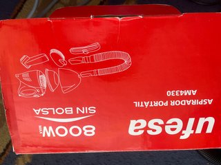 Aspirador Portátil Ufesa AM4330 800W