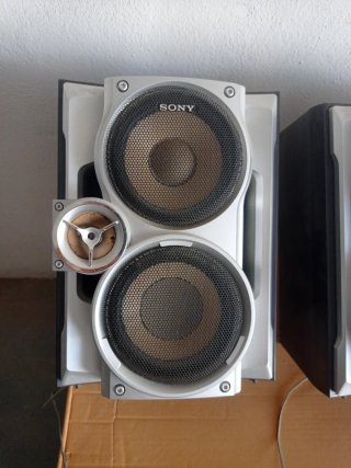 Altavoces Sony Negro/Plata