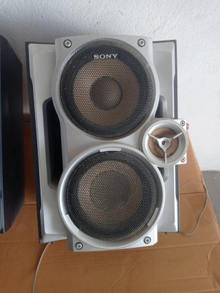 Altavoces Sony Negro/Plata