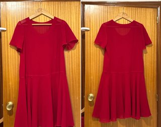 Vestido rojo corto