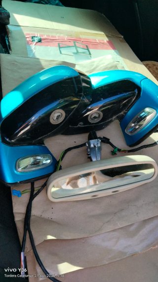 Kit Retrovisores C4 Picasso Azul