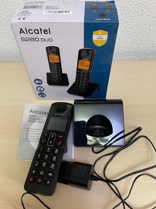 Teléfono Alcatel S280 Negro