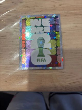 Cromo Panini We are Mundial 2026