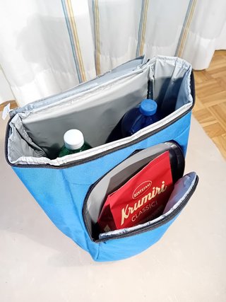 Zainetto MD Casa Blu 25x16x38 Nuovo