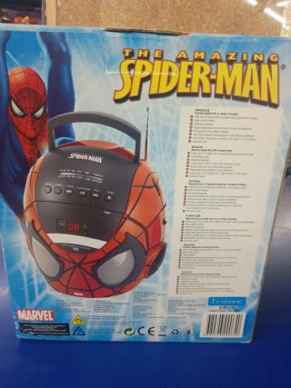 Radio CD Spiderman Marvel Lexibook