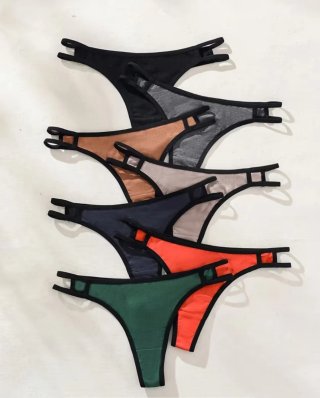 7 Bragas Mujer Talla Única Cómodas