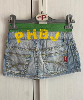 Gonna in jeans tg 8 anni bambina Phard