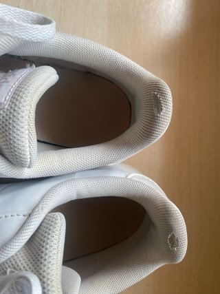 Zapatillas Adidas Blancas y plata