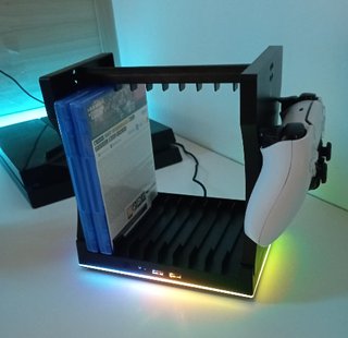 Soporte mandos y videojuegos RGB LED