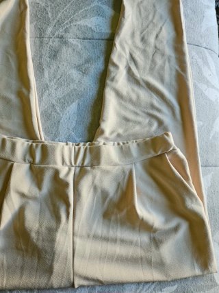 Pantalones Shein Beige